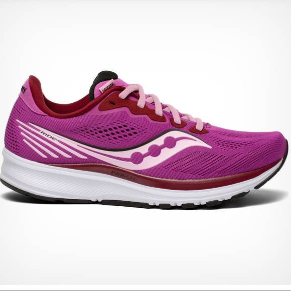 Saucony RIDE 14 RUNNING SHOE - Picture 3 of 10